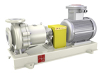 TICGF no leakage fluorine lined high-temperature magnetic pump